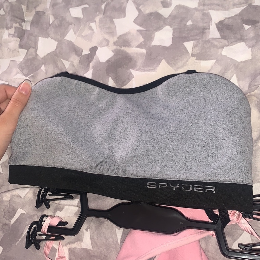Spyder | Pink and Black Bralette Size M - Picture 6 of 8